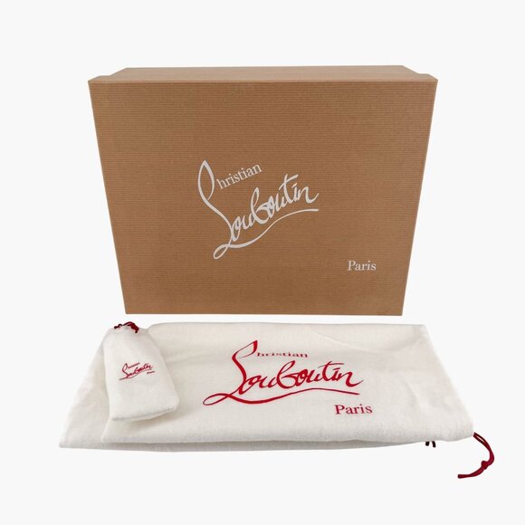 Christian Louboutin Sharkina White Mesh Red Sneakers Size 40 US 10 Women's 6917 - Picture 2 of 15